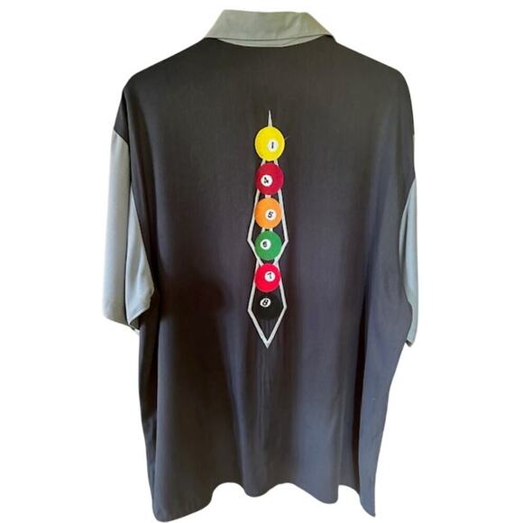 Bobby Chan Silk Bamboo Blend Billiards Bowling Shirt – Size L - Picture 2 of 7